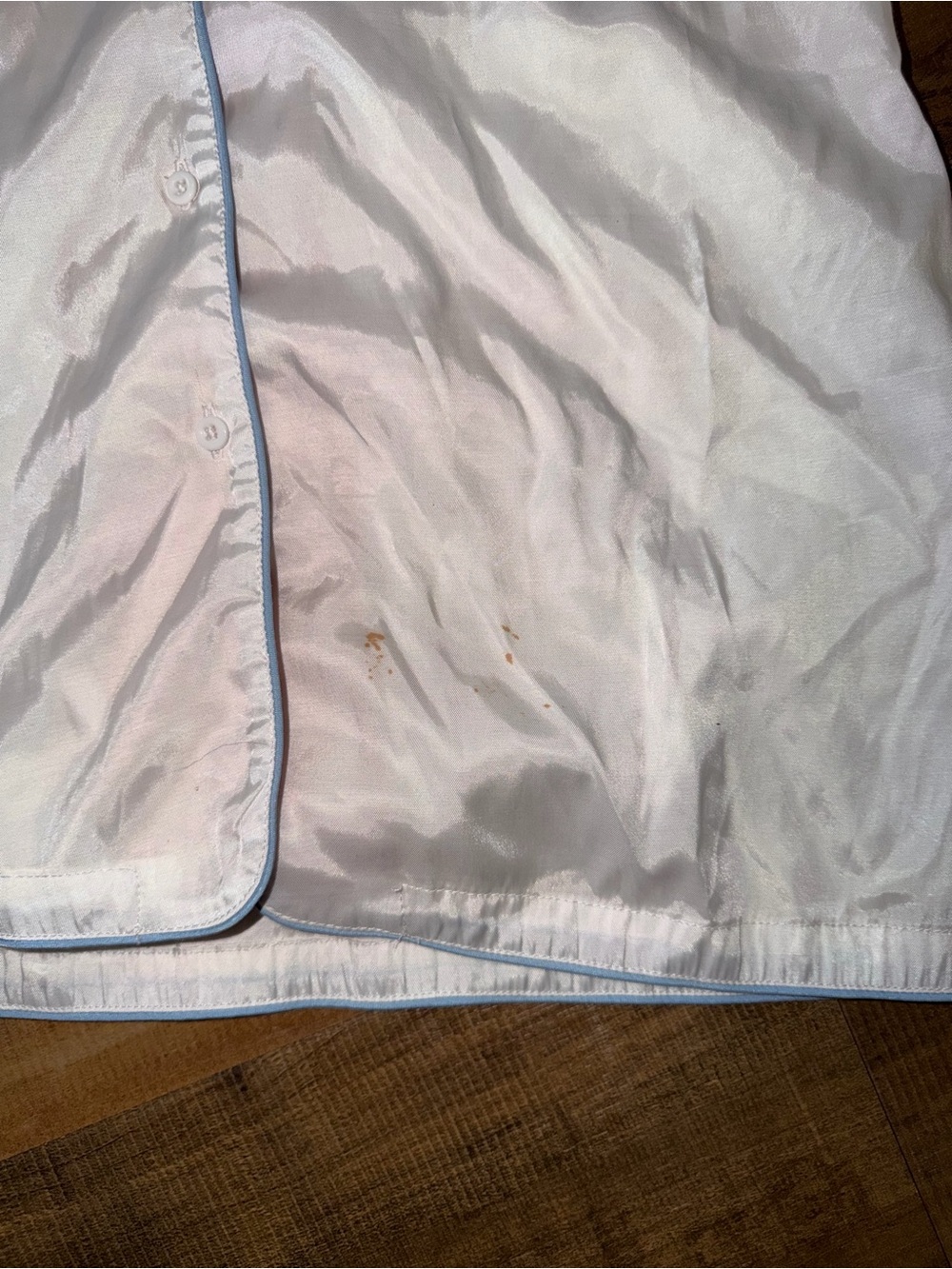 Understated Leather Pajama Top - Picture 8 of 11